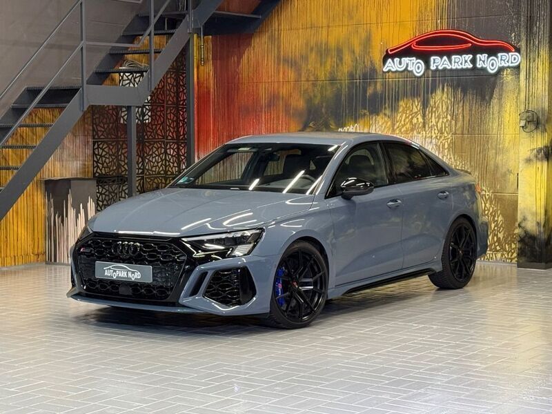 Kemoragrau metallic Gebraucht 2021 Audi RS3 Sport Kleinwagen | 65.900 € - Bild 1/4