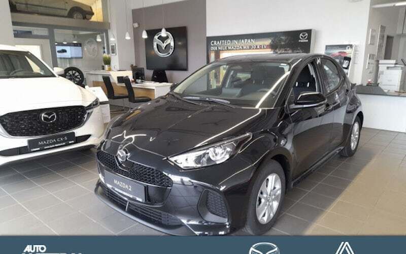 Schwarz Gebraucht 2024 Mazda 2 Prime-Line Limousine | 22.790 € (Fairer Preis) - Bild 1/4