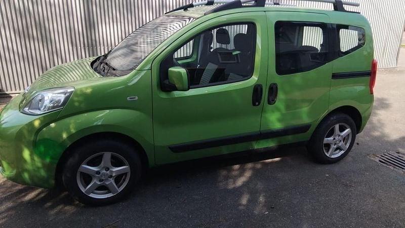 Gebraucht Fiat Qubo Dynamic 73 PS (53 kW) 2010 Grün Van / Kleinbus