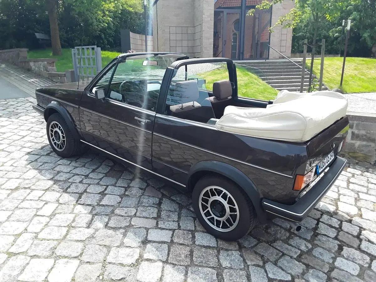 Gebraucht VW Golf Cabriolet 112 PS (82 kW) 1984 Braun Cabrio