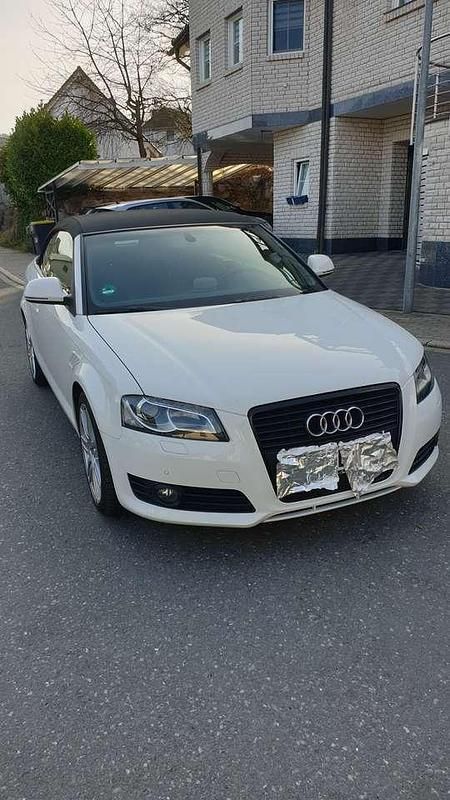 Gebraucht Audi Cabriolet S-Line 200 PS (147 kW) 2009 Weiß Cabrio