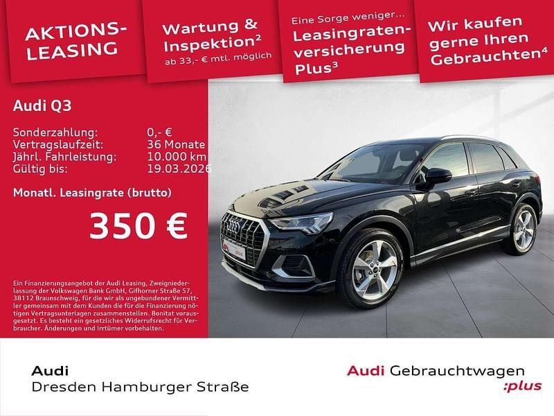Gebraucht Audi Q3 Advanced Plus 150 PS (110 kW) 2025 Mythosschwarz metallic SUV