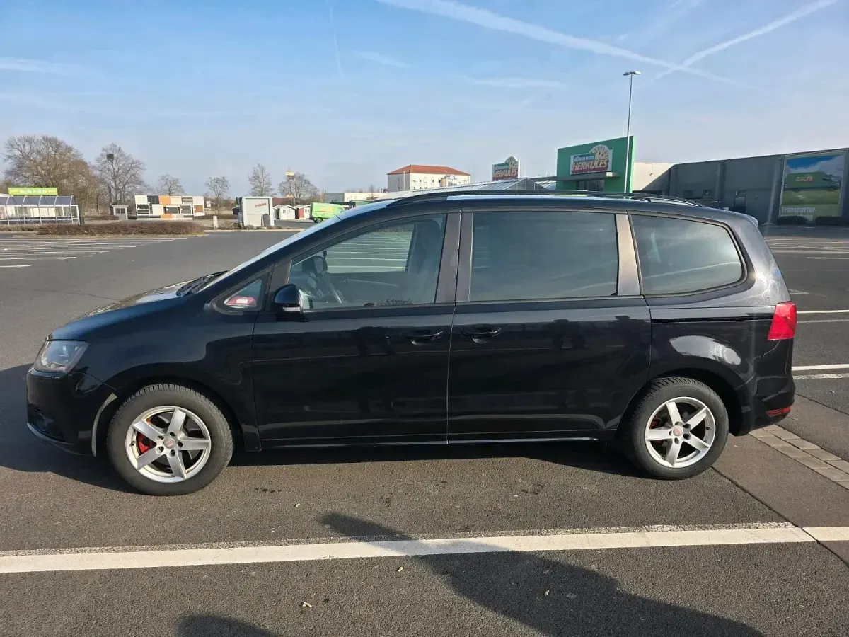 Gebraucht Seat Alhambra Style 140 PS (102 kW) 2012 Schwarz Van / Kleinbus