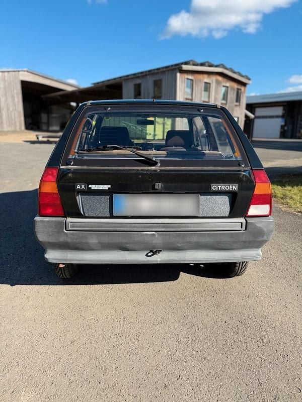 Gebraucht Citroën AX 54 PS (39 kW) 1989 Schwarz Kleinwagen