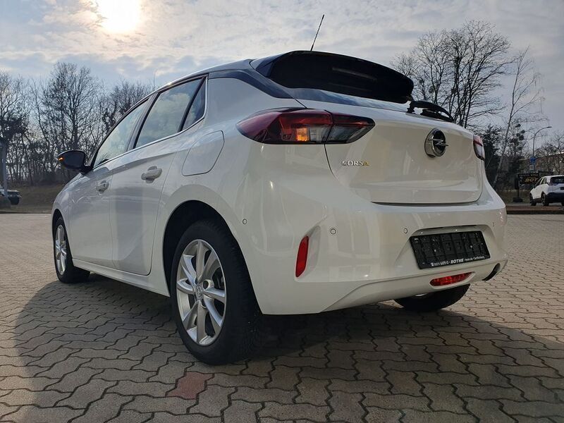 Arktis weiß Gebraucht 2023 Opel Corsa Elegance Kleinwagen | 15.800 € (Superpreis) - Bild 1/4