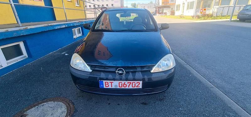 Blau Gebraucht 2001 Opel Corsa Kleinwagen | 399 € (Superpreis) - Bild 1/4