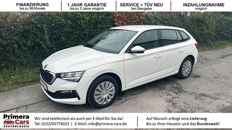 Weiß Gebraucht 2020 Skoda Scala Cool Plus Kleinwagen | 12.990 € (Guter Preis) - Bild 1/4