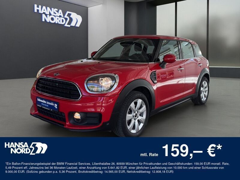 Rot / chili red Gebraucht 2018 Mini One Countryman Pepper SUV | 18.450 € (Fairer Preis) - Bild 1/4
