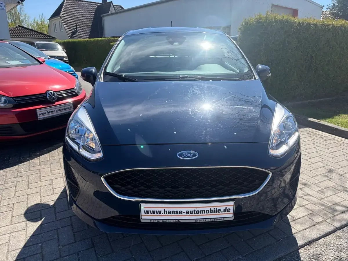Gebraucht Ford Fiesta 71 PS (52 kW) 2018 Blau Kleinwagen