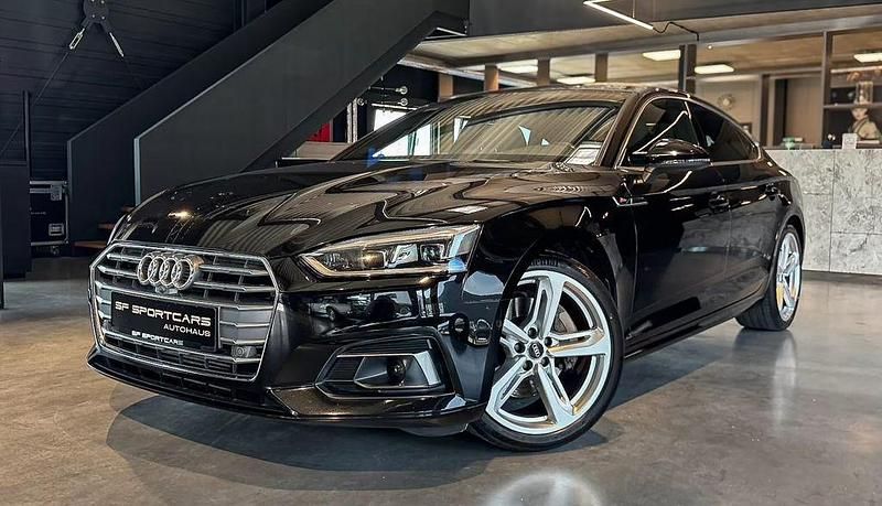 Gebraucht Audi A5 Sportback S-Line 252 PS (185 kW) 2018 Schwarz Kleinwagen