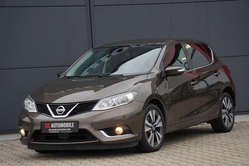 Braun Gebraucht 2015 Nissan Pulsar Acenta Limousine | 8.880 € (Fairer Preis) - Bild 1/4