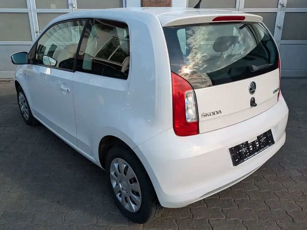 Gebraucht Skoda Citigo Ambition 60 PS (44 kW) 2016 Weiß Kleinwagen