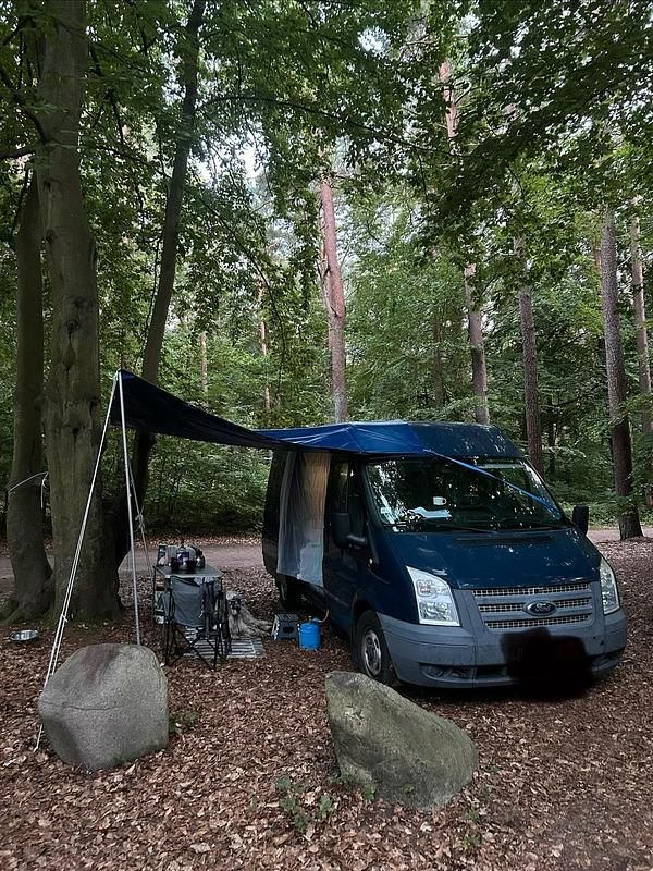 Gebraucht Ford Transit 125 PS (91 kW) 2013 Blau Van / Kleinbus