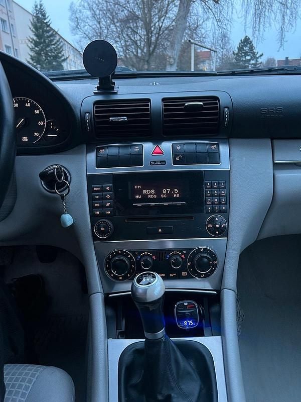 Gebraucht Mercedes C180 2005 Blau Coupé