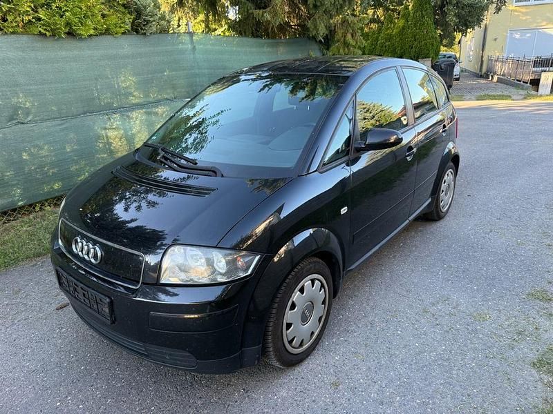Ebonyschwarz perleffekt Gebraucht 2004 Audi A2 Kleinwagen | 950 € (Superpreis) - Bild 1/4