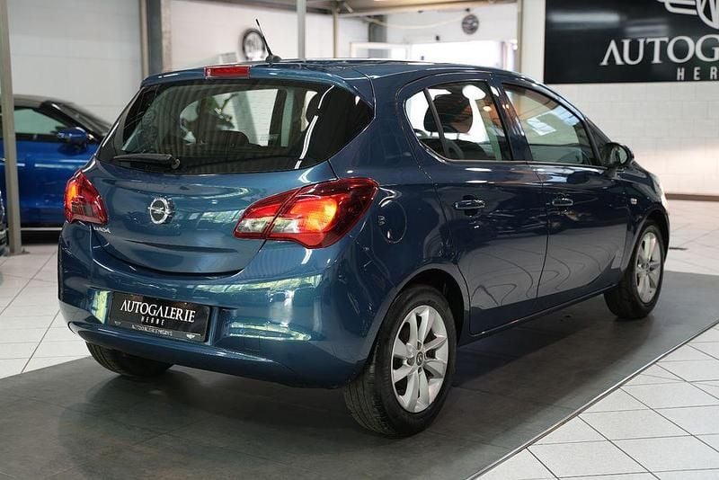 Używany Opel Corsa Selection 90 KM (66 kW) 2016 Niebieski Hatchback