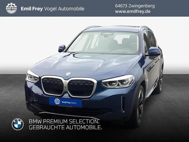Phytonicblau metallic Gebraucht 2021 BMW iX3 Impressive SUV | 33.990 € (Fairer Preis) - Bild 1/3
