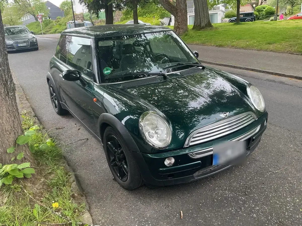 Usata Mini Cooper 116 CV (85 kW) 2004 Verde Utilitaria