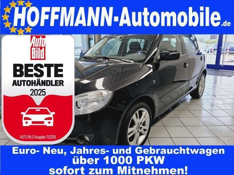 Schwarzmet. (metallic) Gebraucht 2008 Skoda Fabia Sport Limousine | 1.900 € (Fairer Preis) - Bild 1/3