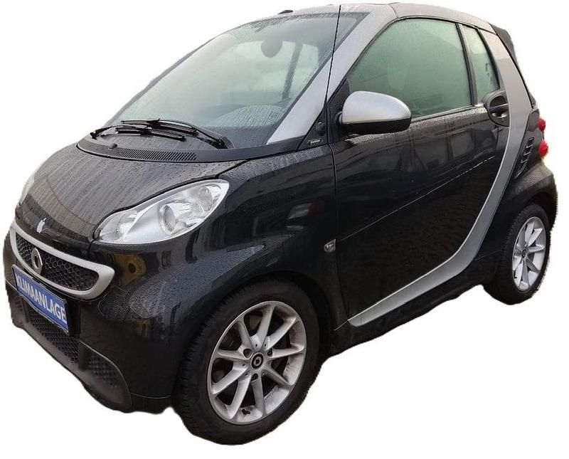 Gebraucht Smart ForTwo Cabrio Passion 71 PS (52 kW) 2012 Schwarz Cabrio
