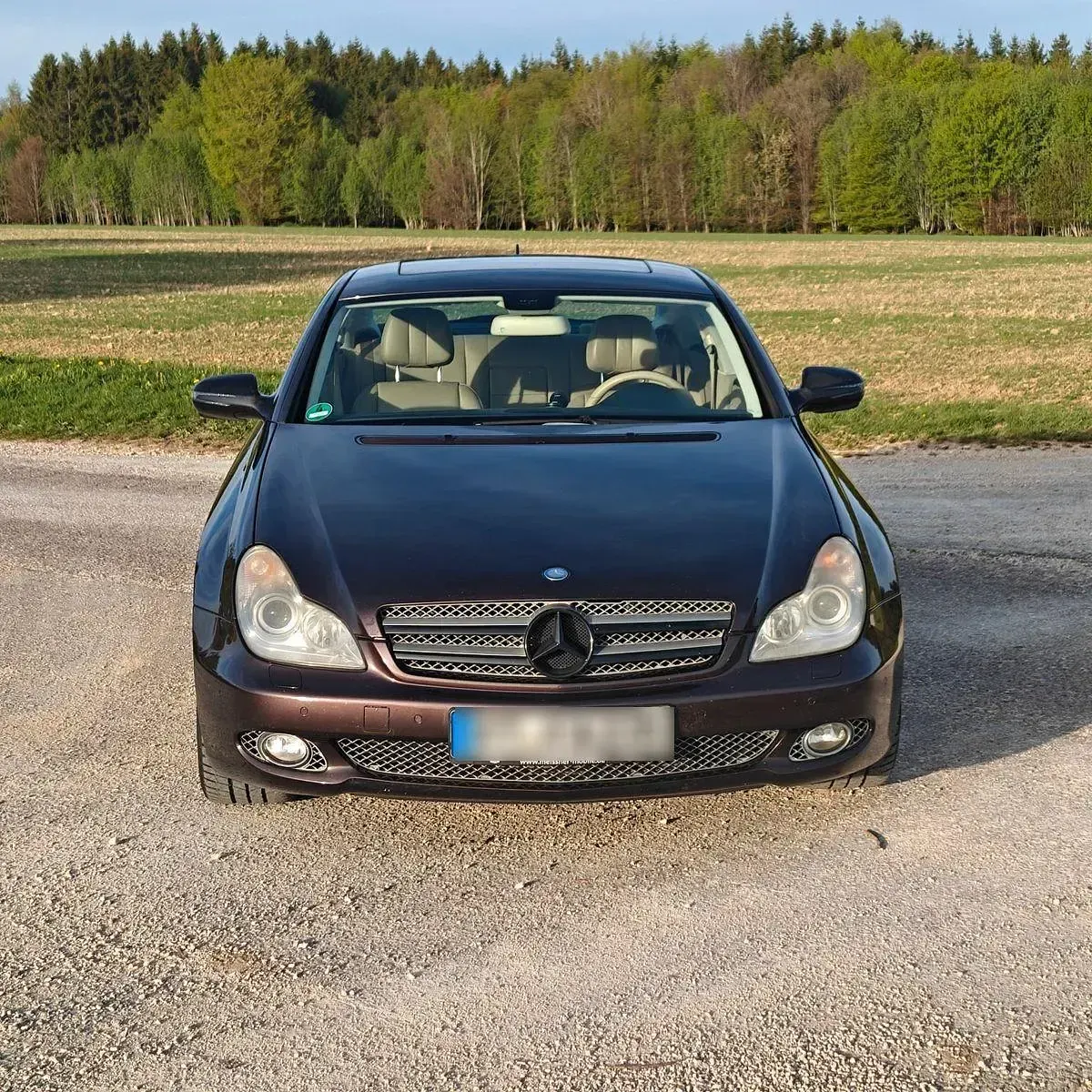 Gebraucht Mercedes CLS320 224 PS (164 kW) 2008 Braun Limousine