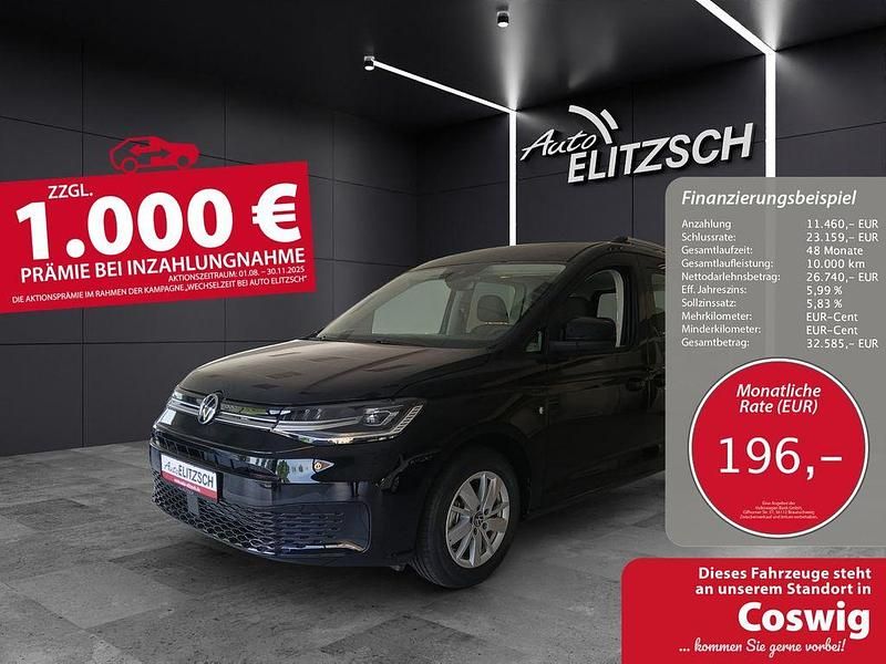 Deep black perleffekt Gebraucht 2025 VW Caddy Life Van / Kleinbus | 38.200 € (Etwas zu teuer) - Bild 1/3