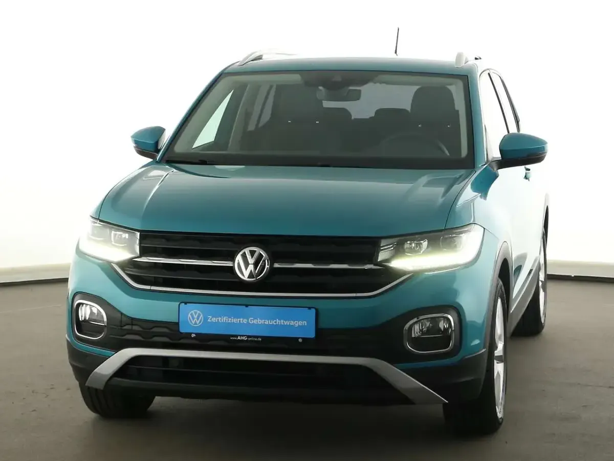 Gebraucht VW T-Cross Style 116 PS (85 kW) 2019 Makenatürkis metallic SUV