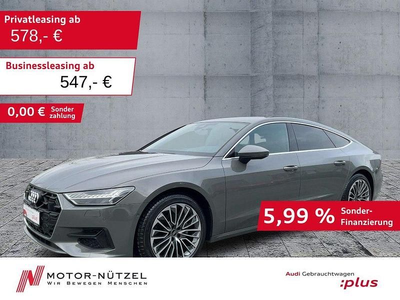Chronosgrau metallic Gebraucht 2024 Audi A7 S-Line Kleinwagen | 49.950 € - Bild 1/4