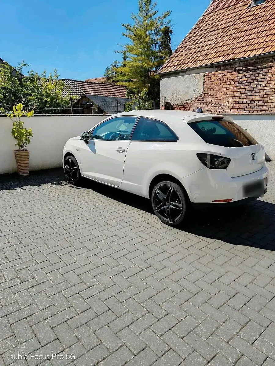 Gebraucht Seat Ibiza 60 PS (44 kW) 2009 Weiß Kleinwagen