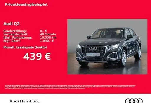 Neu Audi Q2 Advanced Plus 150 PS (110 kW) 2026 Grau SUV