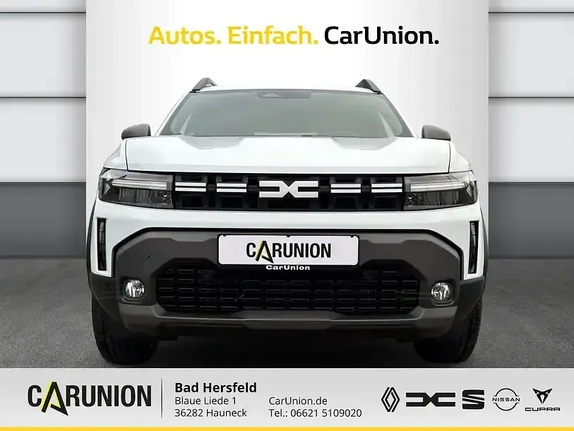 Neu Dacia Duster Journey 140 PS (102 kW) 2025 Arktisweiß SUV