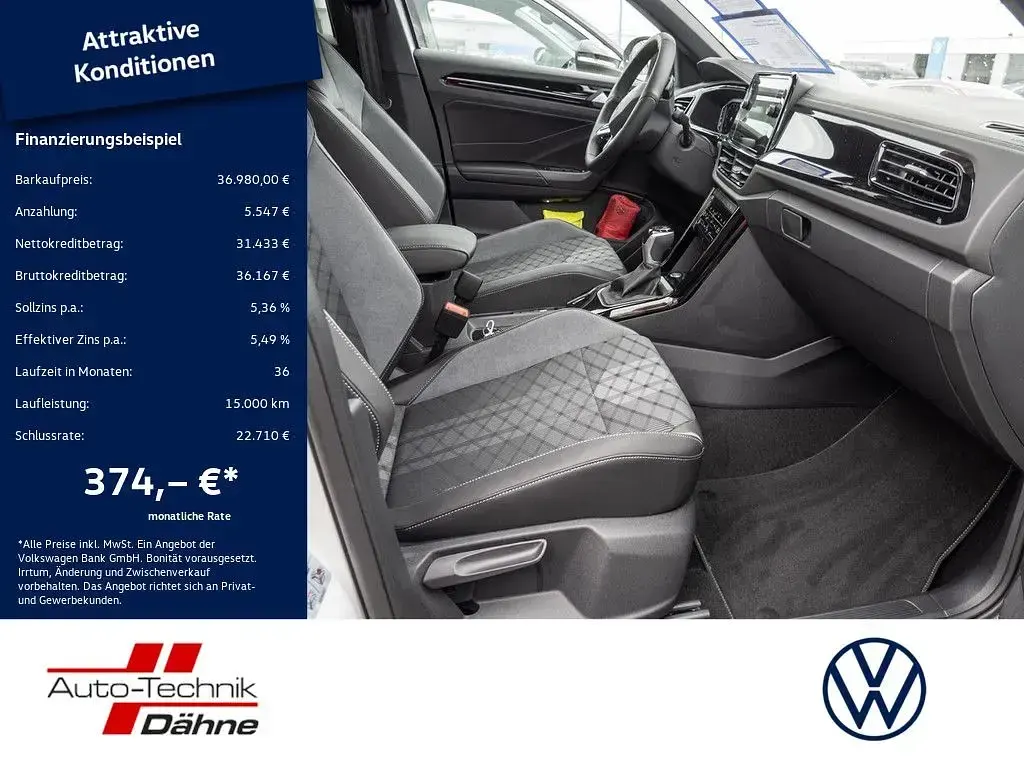 Neu VW T-Roc R-line 150 PS (110 kW) 2025 Weiß SUV