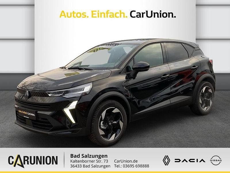 Black pearlschwarz metallic Gebraucht 2025 Renault Captur Techno SUV | 25.300 € (Fairer Preis) - Bild 1/4
