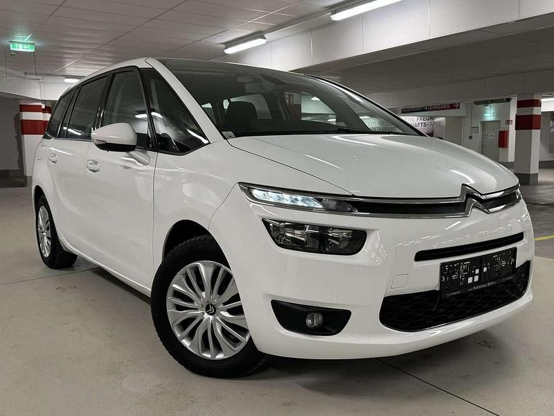 Gebraucht Citroën Grand C4 Picasso PureTech 131 PS (96 kW) 2016 Weiß Van / Kleinbus