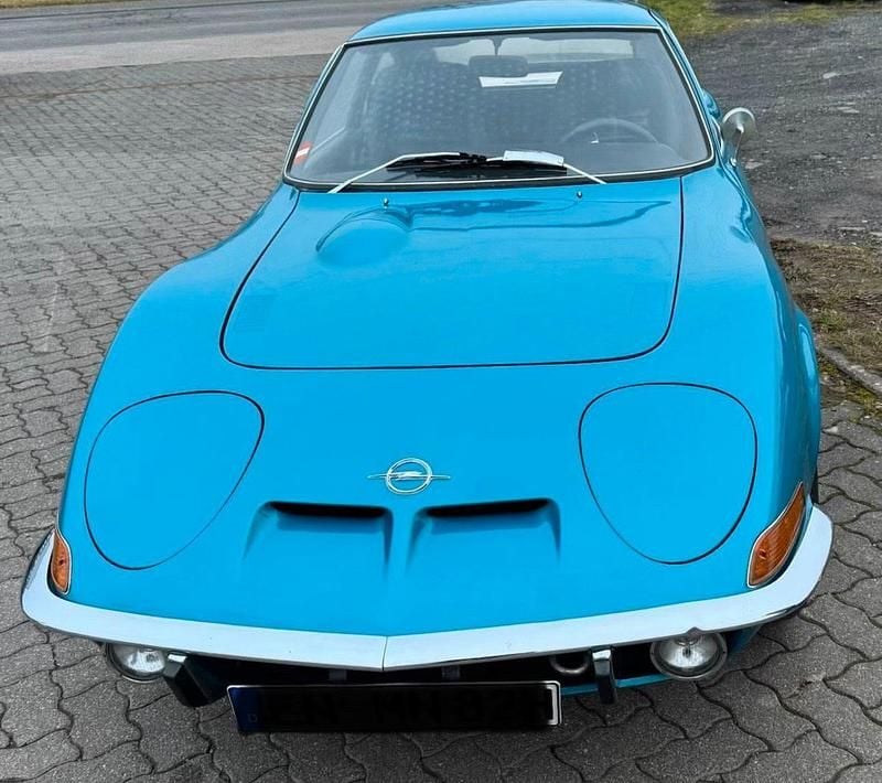 Gebraucht Opel GT 90 PS (66 kW) 1970 Blau Coupé