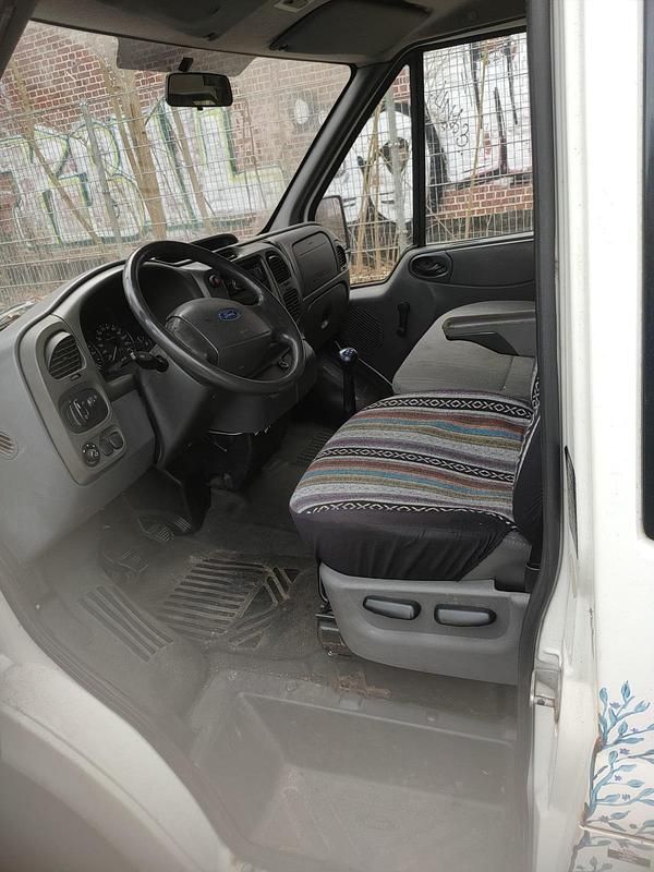 Gebraucht Ford Transit 2003 Weiß Van / Kleinbus