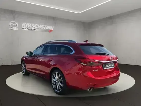 Gebraucht Mazda 6 Sports-Line 194 PS (142 kW) 2021 Magmarot metallic (metallic) Kombi