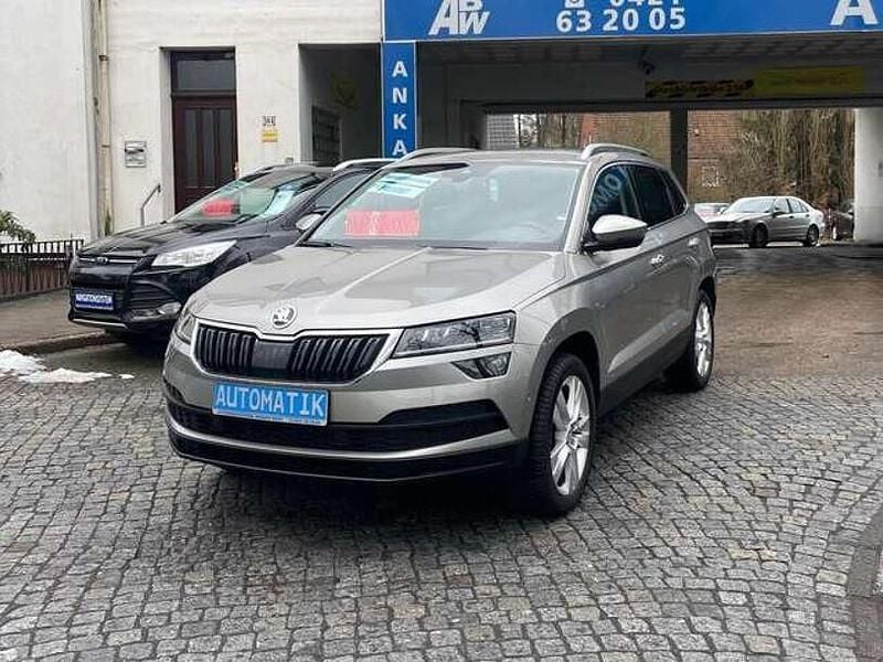 Gebraucht Skoda Karoq Style 150 PS (110 kW) 2017 Cappuccinobeige metallic SUV