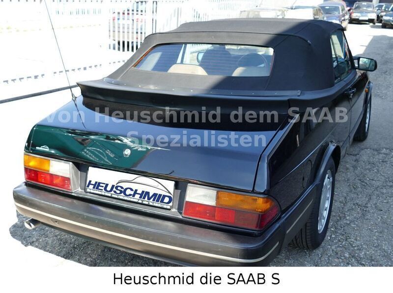 Gebraucht Saab 900 Cabriolet 141 PS (103 kW) 1992 Schwarz Cabrio