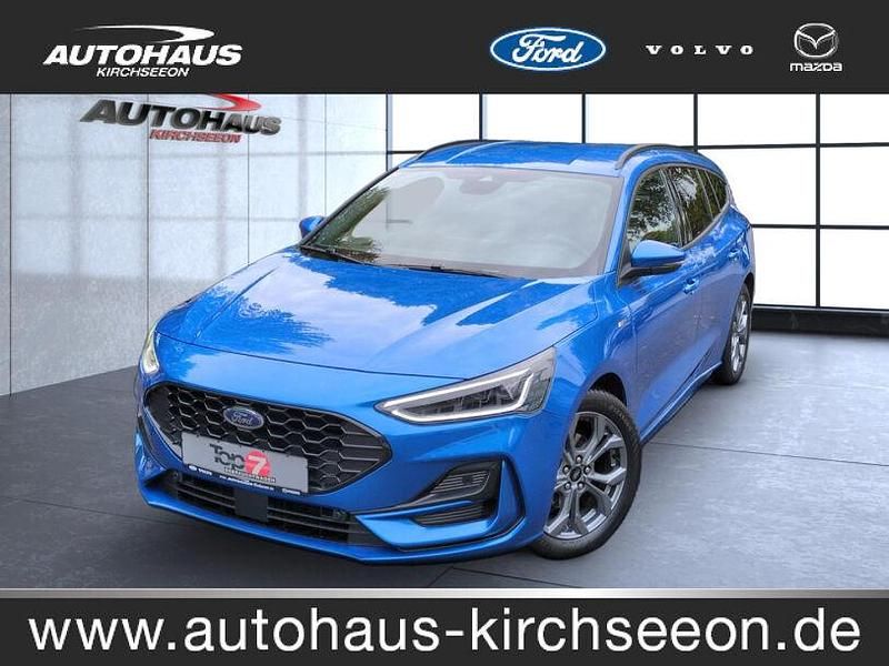Blau Gebraucht 2023 Ford Focus ST-Line Kombi | 19.950 € (Fairer Preis) - Bild 1/4