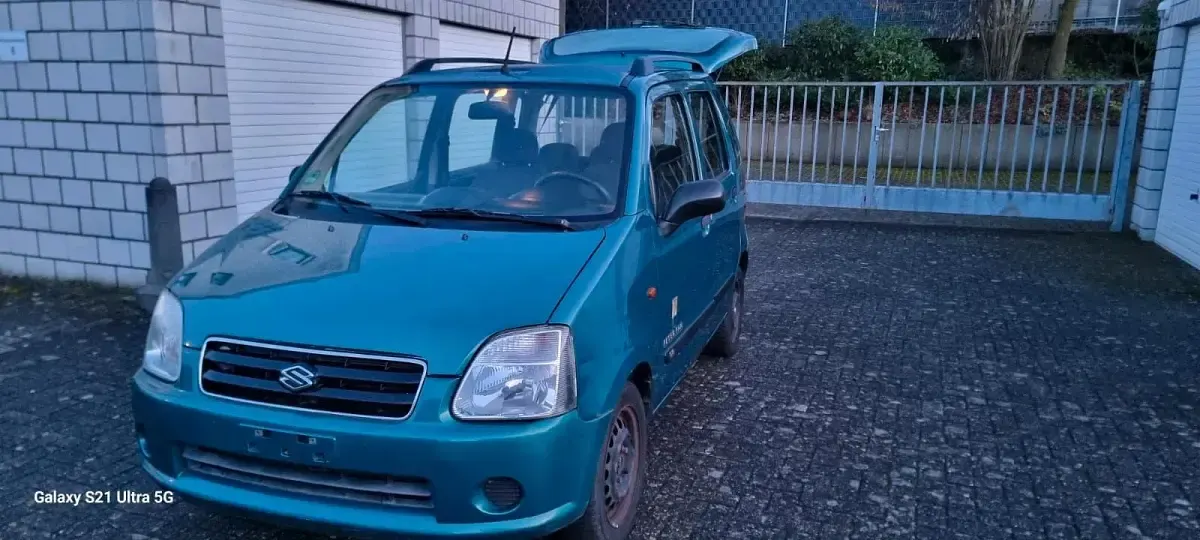 Gebraucht Suzuki Wagon R 75 PS (55 kW) 2006 Grün Van / Kleinbus