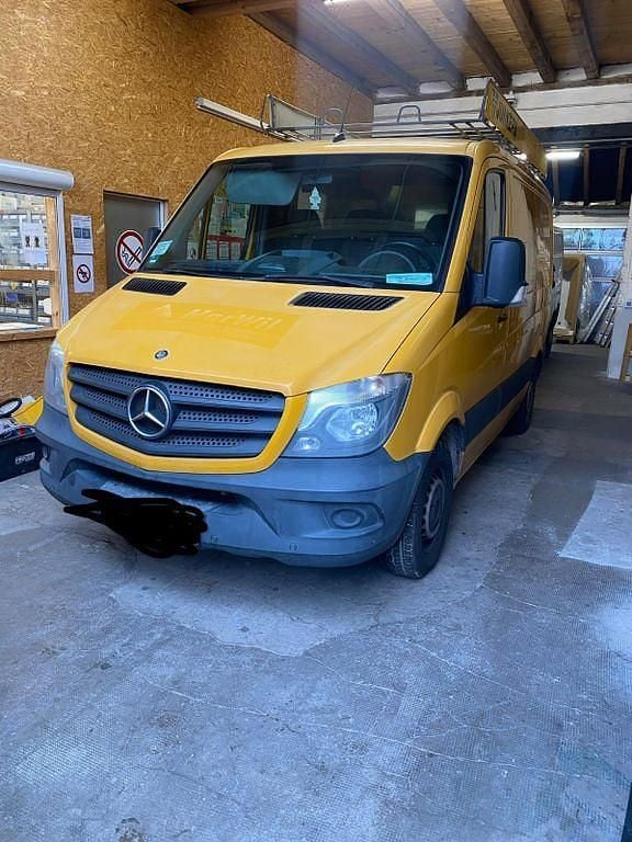 Gelb Gebraucht 2013 Mercedes Sprinter Van | 7.200 € (Superpreis) - Bild 1/4