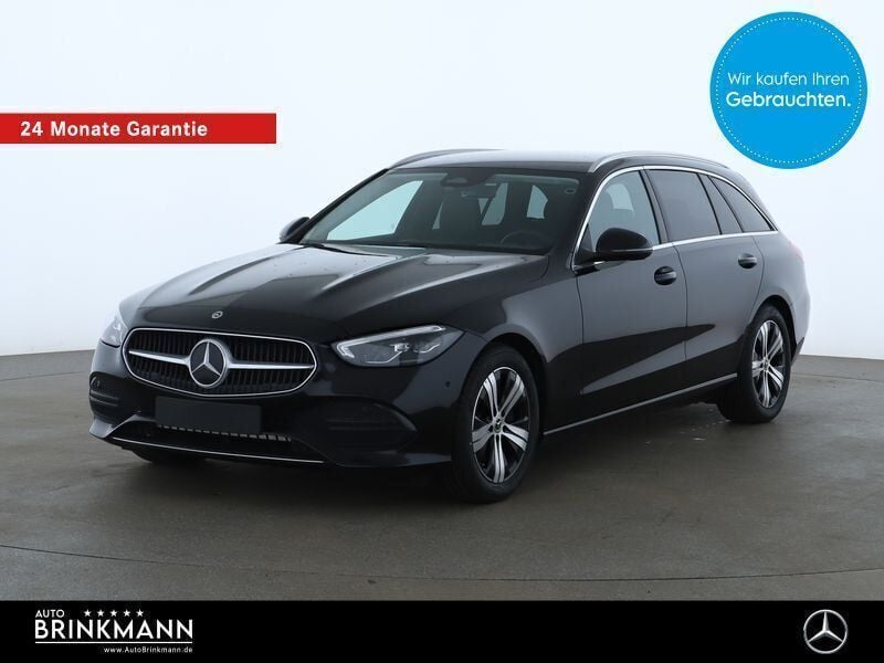 Schwarz Gebraucht 2023 Mercedes C220 Advanced Plus Limousine | 33.780 € (Superpreis) - Bild 1/4