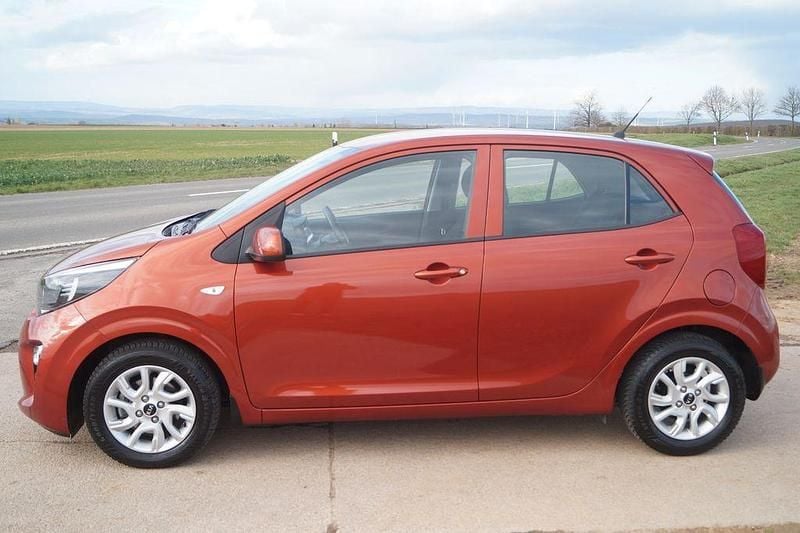 Gebraucht Kia Picanto 67 PS (49 kW) 2018 Orange Kleinwagen