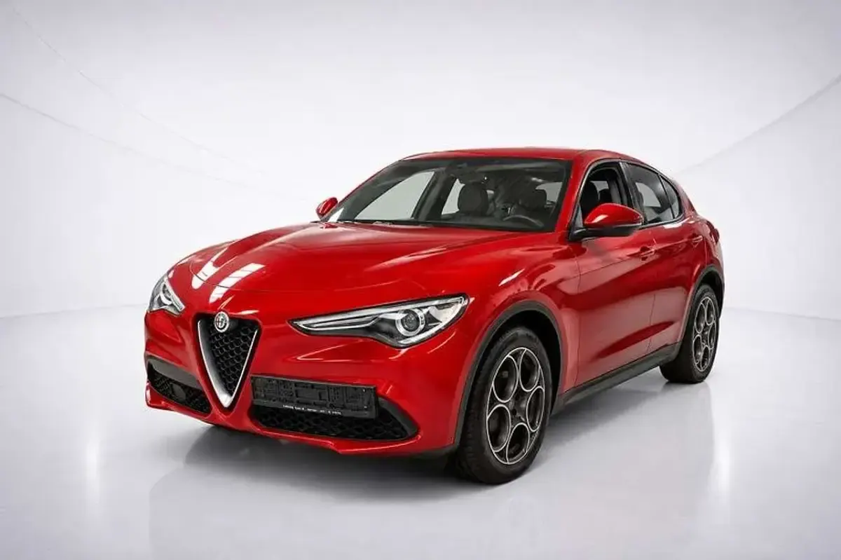 Gebraucht Alfa Romeo Stelvio Ti 280 PS (205 kW) 2022 Rot SUV