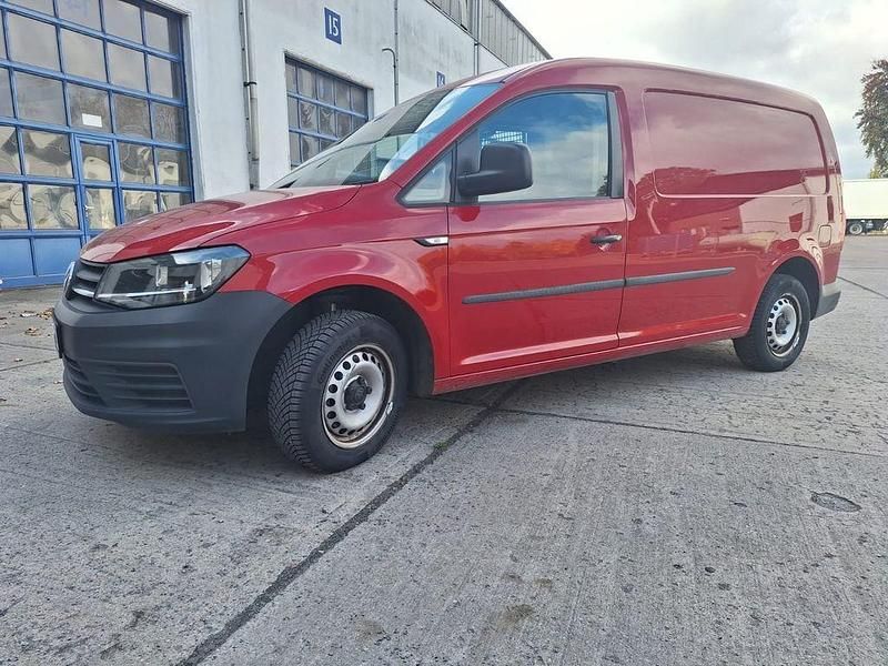 Rot Gebraucht 2020 VW Caddy Maxi Van / Kleinbus | 13.900 € (Guter Preis) - Bild 1/4
