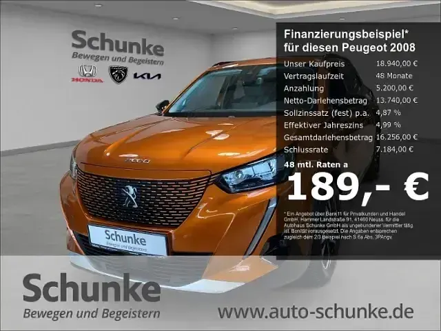 Gebraucht Peugeot e-2008 Allure 100 kW (136 PS) 2022 SUV