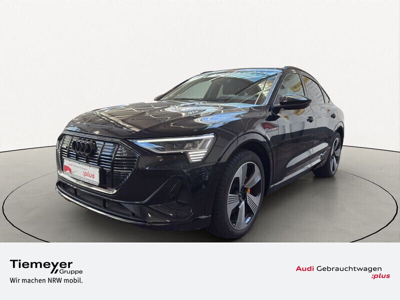 Schwarz Gebraucht 2021 Audi e-tron Sportback S-Line SUV | 42.650 € (Fairer Preis) - Bild 1/4