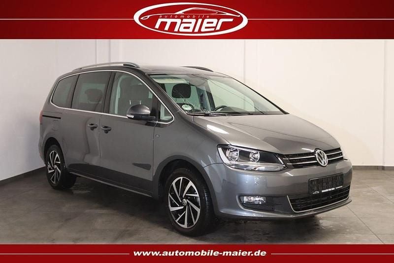 Indiumgrau metallic Gebraucht 2018 VW Sharan Join Van / Kleinbus | 24.800 € (Guter Preis) - Bild 1/4