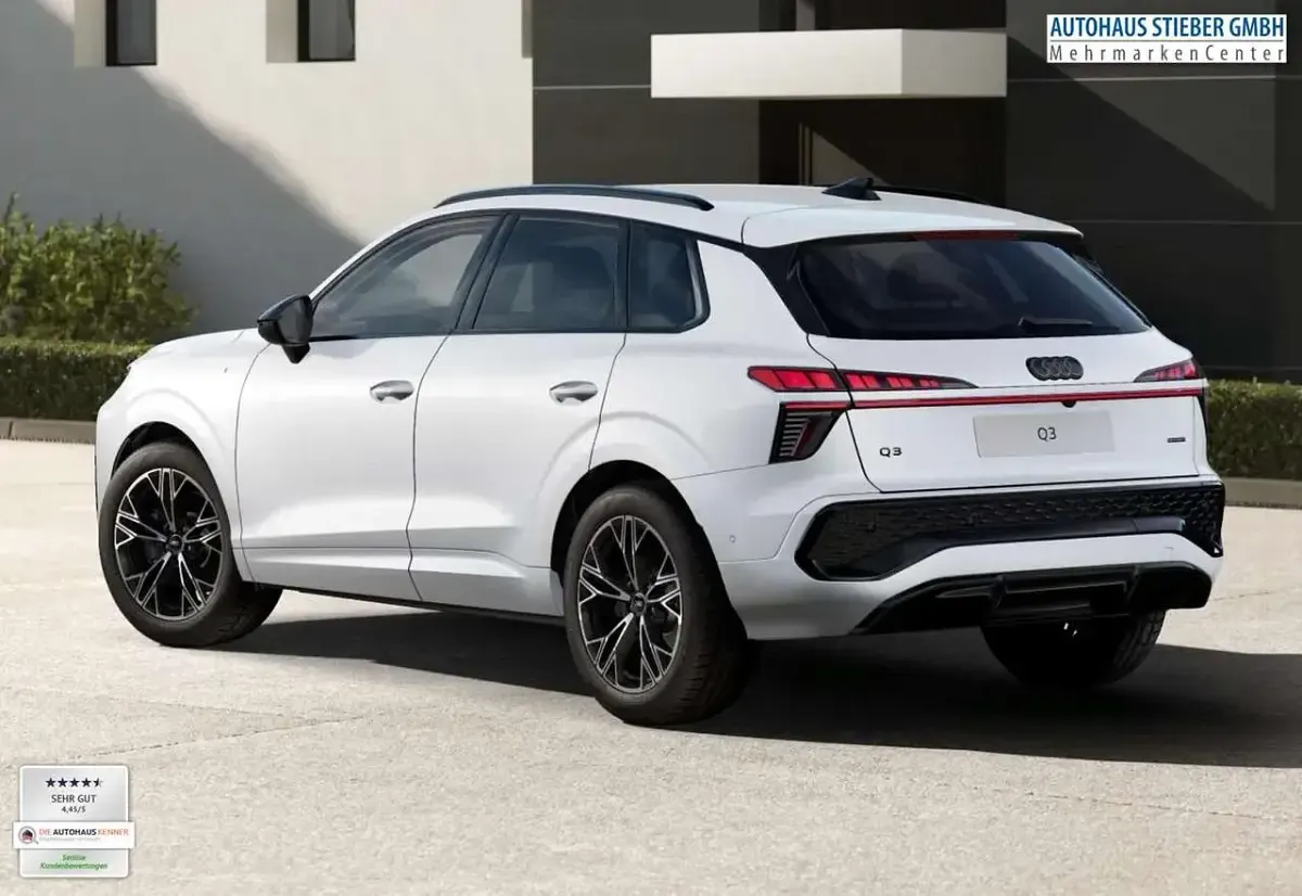 Neu Audi Q3 S-Line 265 PS (194 kW) 2026 Gletscherweiß metallic SUV